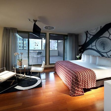 Hotel Bcn Design Barcelona Luaran gambar A room at the hotel