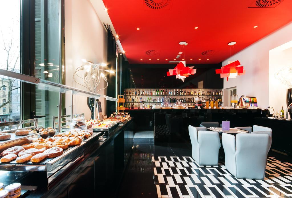 Hotel Bcn Design Barcelona Luaran gambar The bar at the 10th floor