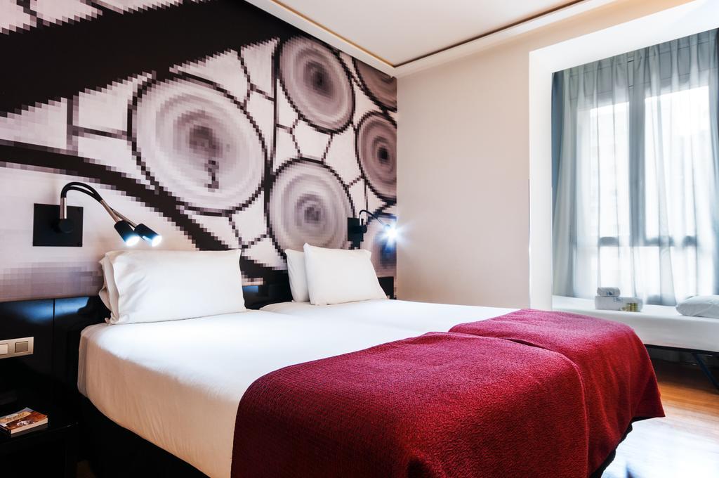 Hotel Bcn Design Barcelona Luaran gambar A room at the hotel